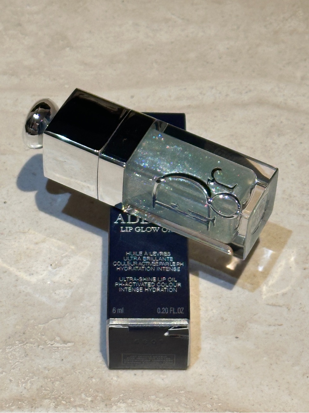New Release Dior Lip Glow Oil - 086 Minty Sparkly